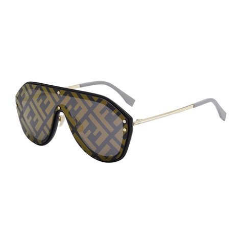 fendi monogram sunglasses mens|fendi unisex sunglasses.